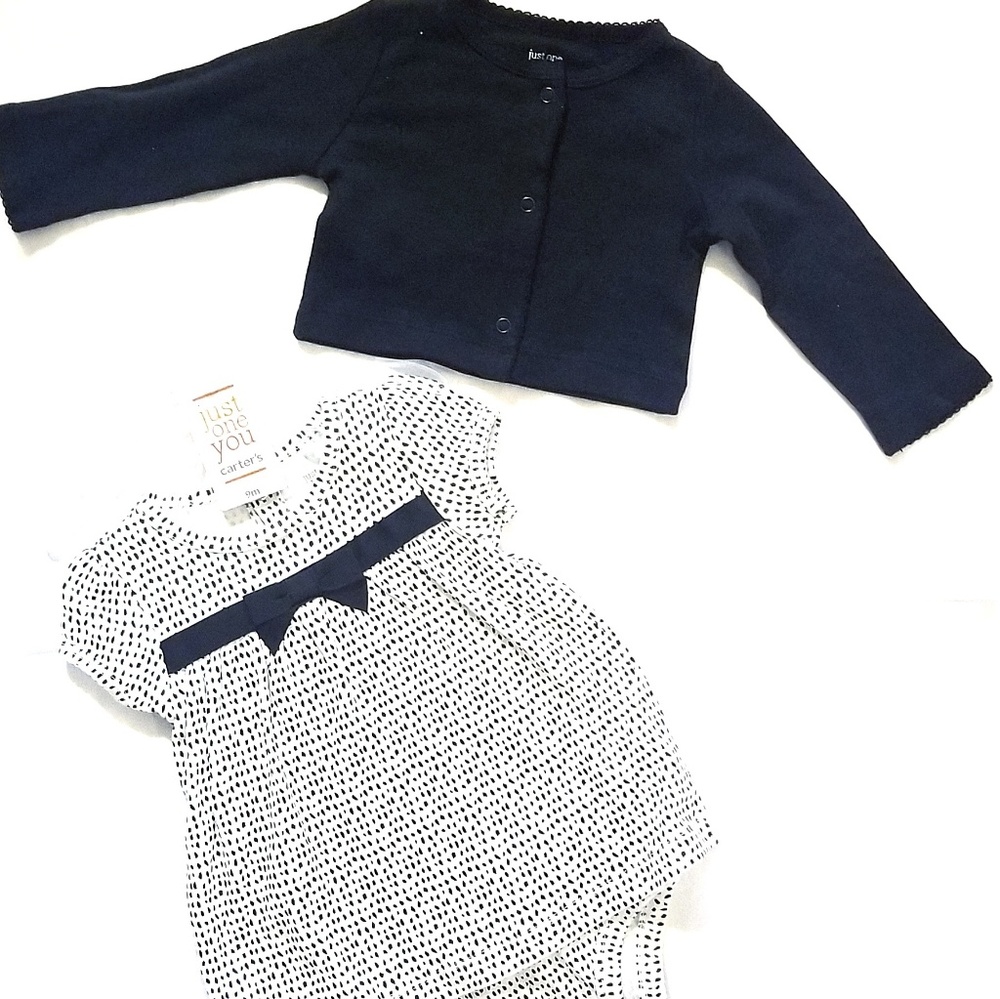 New Dress Onesies With Sweater 9 Months